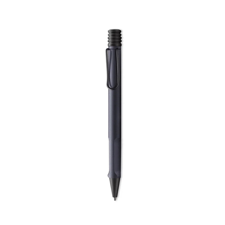 Lamy Safari Steel Black Ballpoint Pen