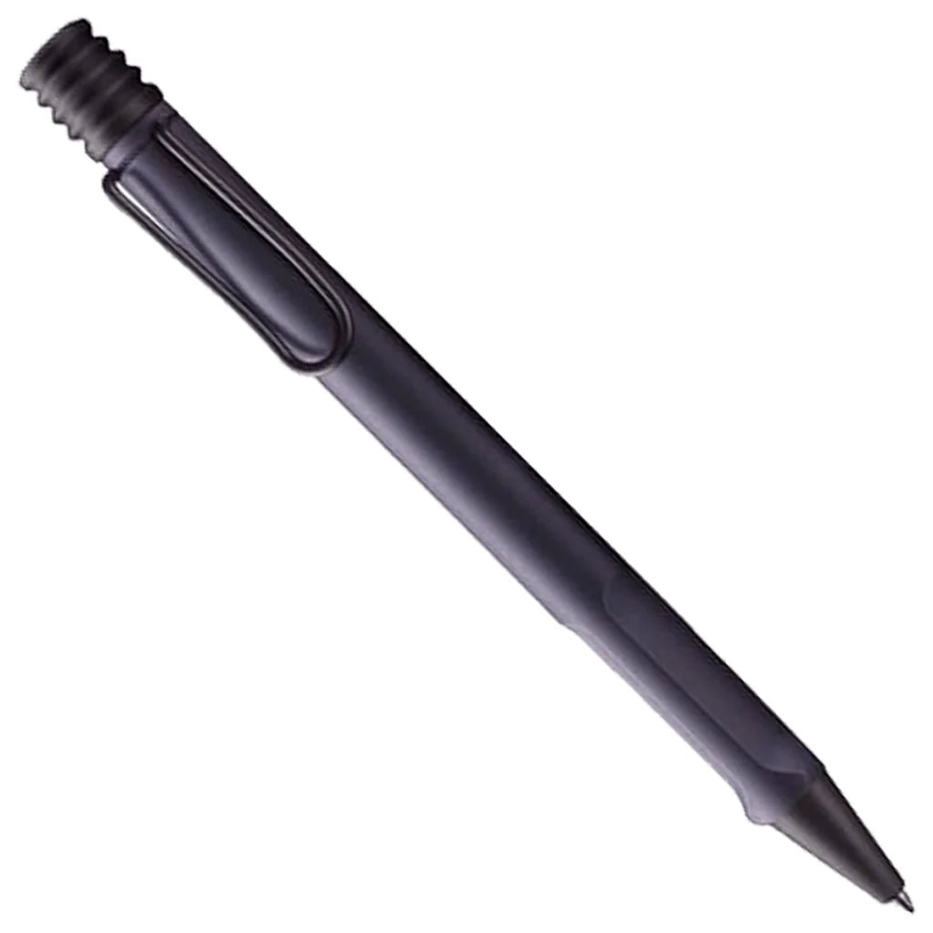 Lamy Safari Steel Black Ballpoint Pen