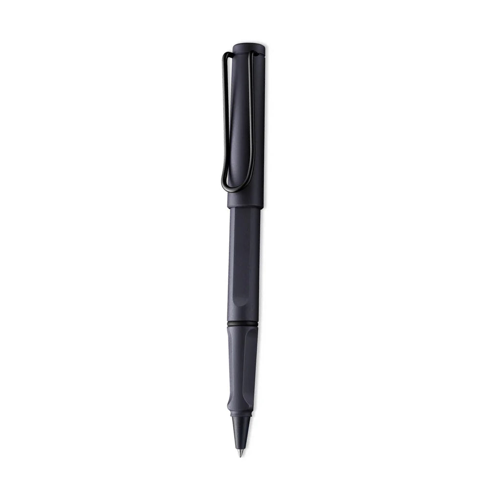 Lamy Safari Steel Black Rollerball Pen