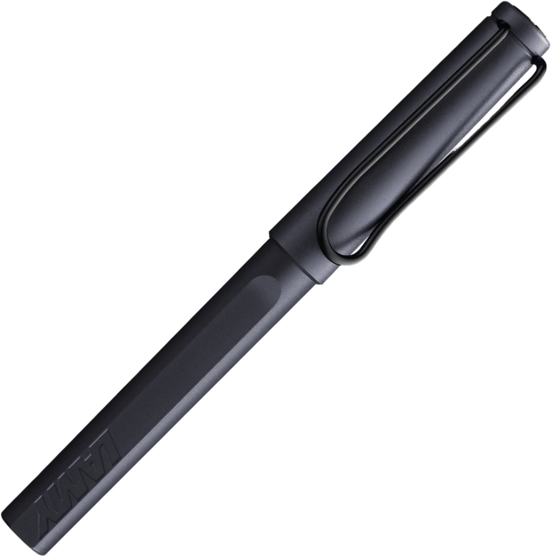 Lamy Safari Steel Black Rollerball Pen