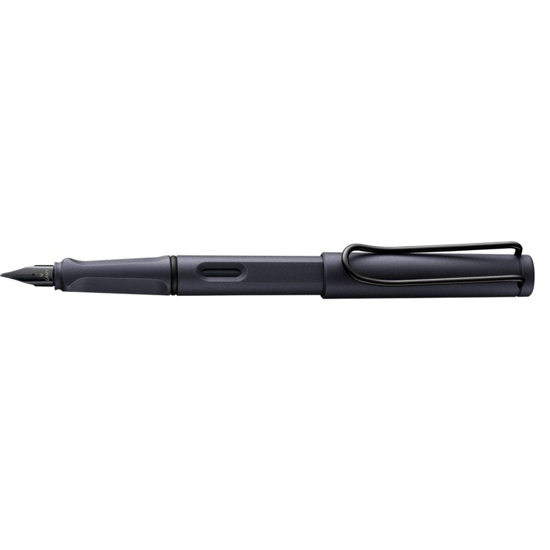 Lamy Safari Steel Black Fountain Pen