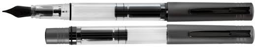 Monteverde MP1 Piston - Fill Fountain Pen - Coal Grey