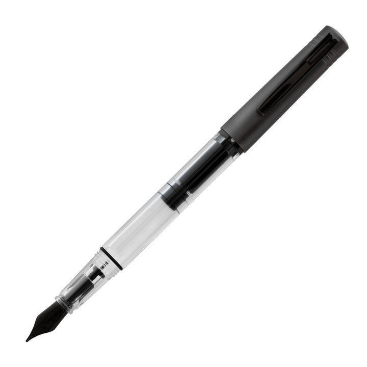 Monteverde MP1 Piston - Fill Fountain Pen - Coal Grey