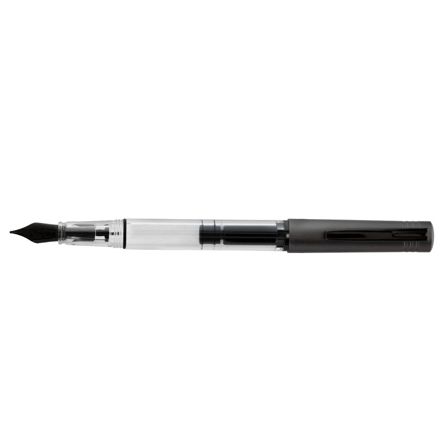 Monteverde MP1 Piston - Fill Fountain Pen - Coal Grey