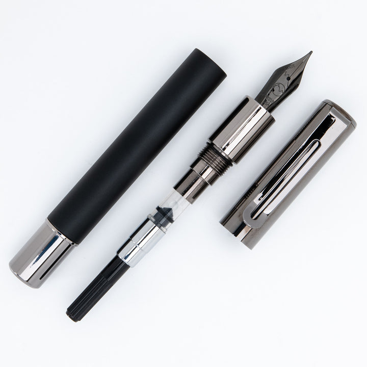 Monteverde Ritma Fountain Pen - Anodised Black