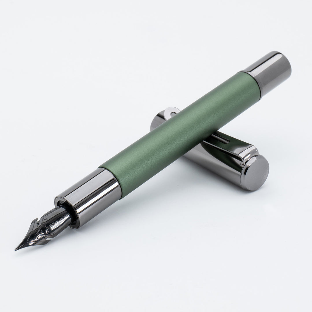 Monteverde Ritma Fountain Pen - Anodised Green