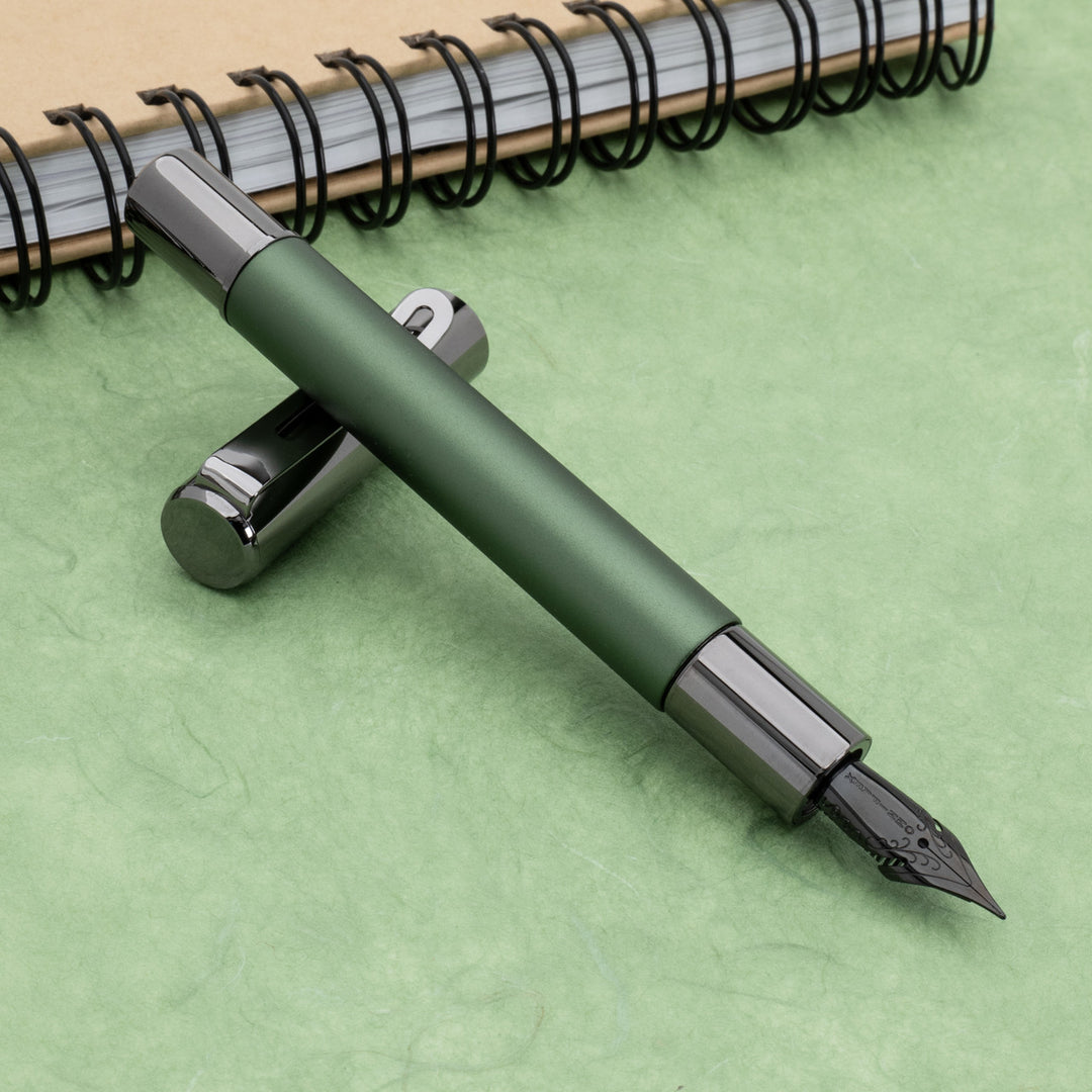 Monteverde Ritma Fountain Pen - Anodised Green