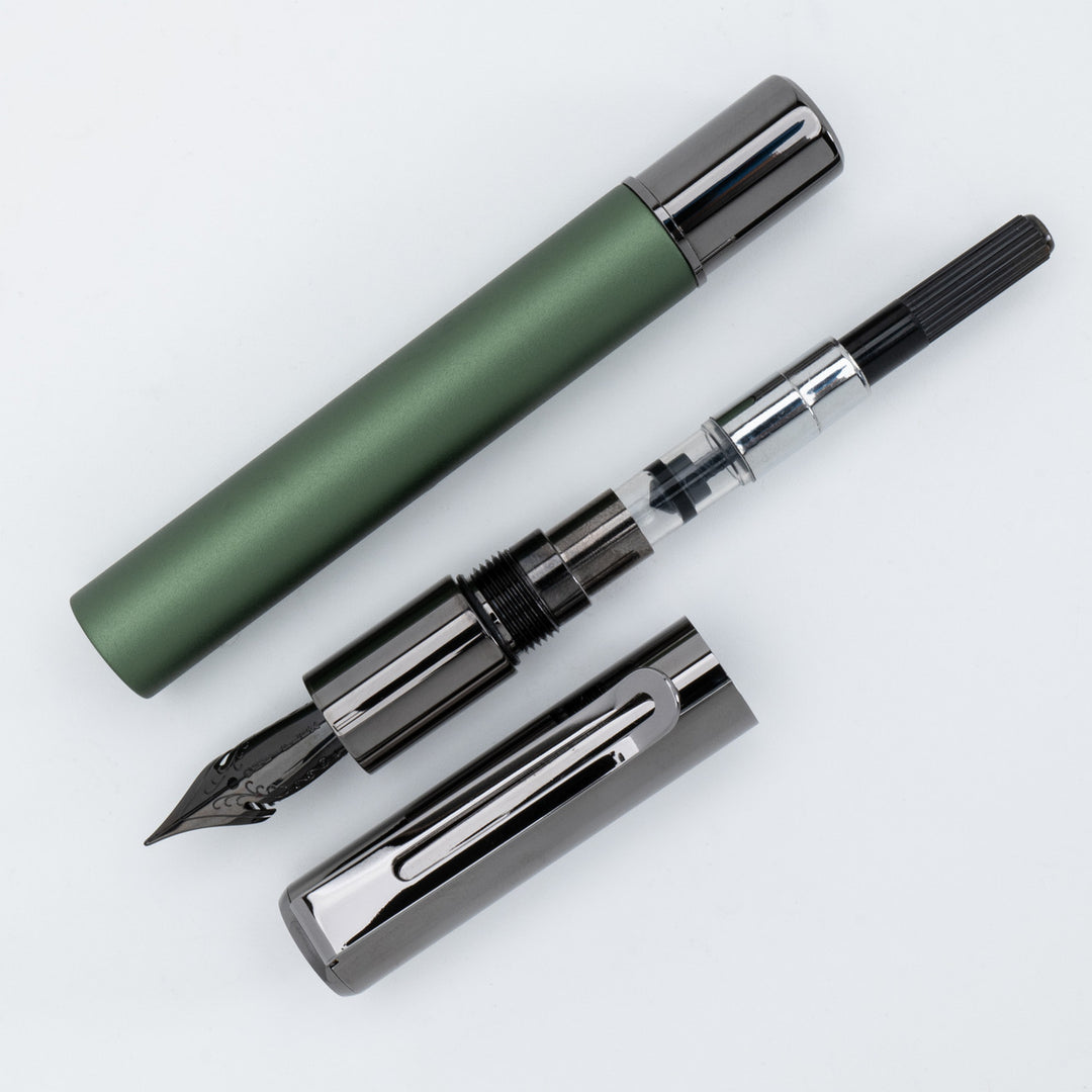 Monteverde Ritma Fountain Pen - Anodised Green