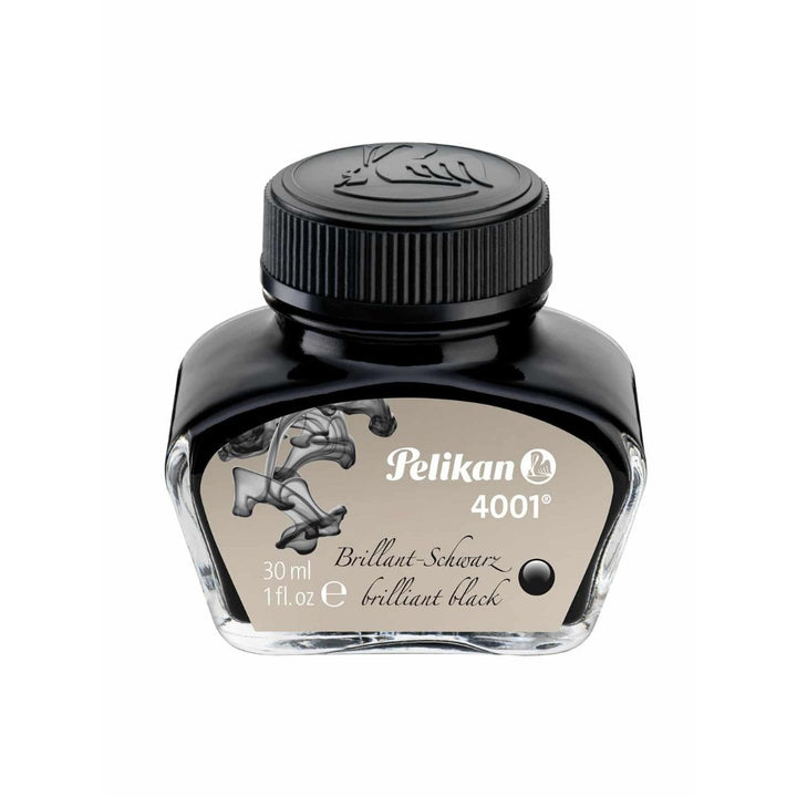 Pelikan 4001 Fountain Pen Ink Bottle 30 ml - Brilliant Black