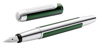 Pelikan Pura P-40 Fountain Pen - Deep Green