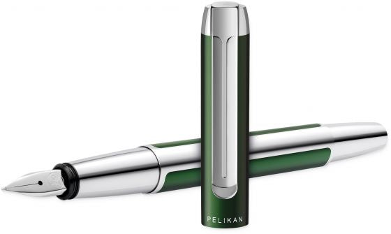 Pelikan Pura P-40 Fountain Pen - Deep Green