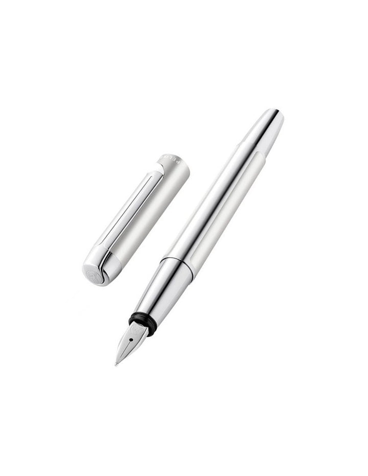 Pelikan Pura P-40 Fountain Pen - Silver