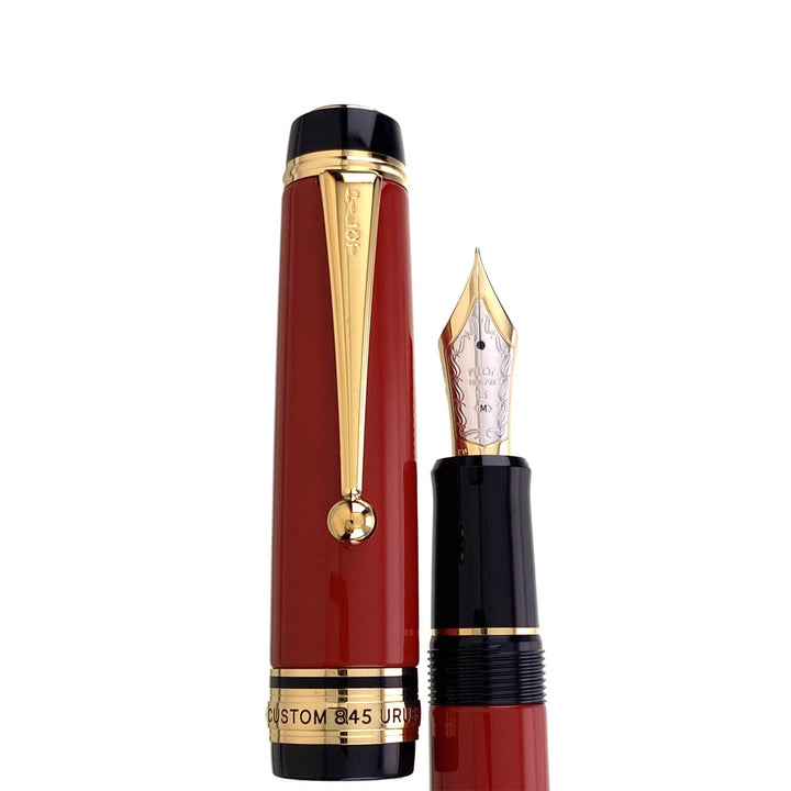 Pilot Custom 845 Urushi Fountain Pen - Vermillion