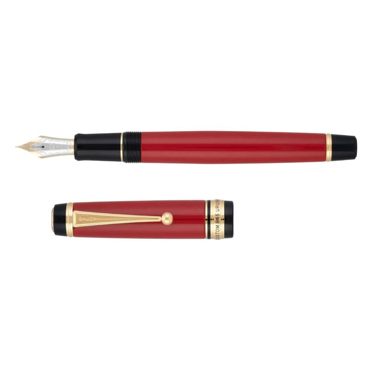 Pilot Custom 845 Urushi Fountain Pen - Vermillion