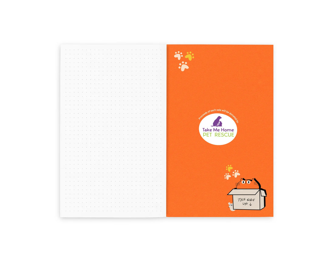 Retro 51 Cat Rescue 5 Classic Notebook - Dot Grid