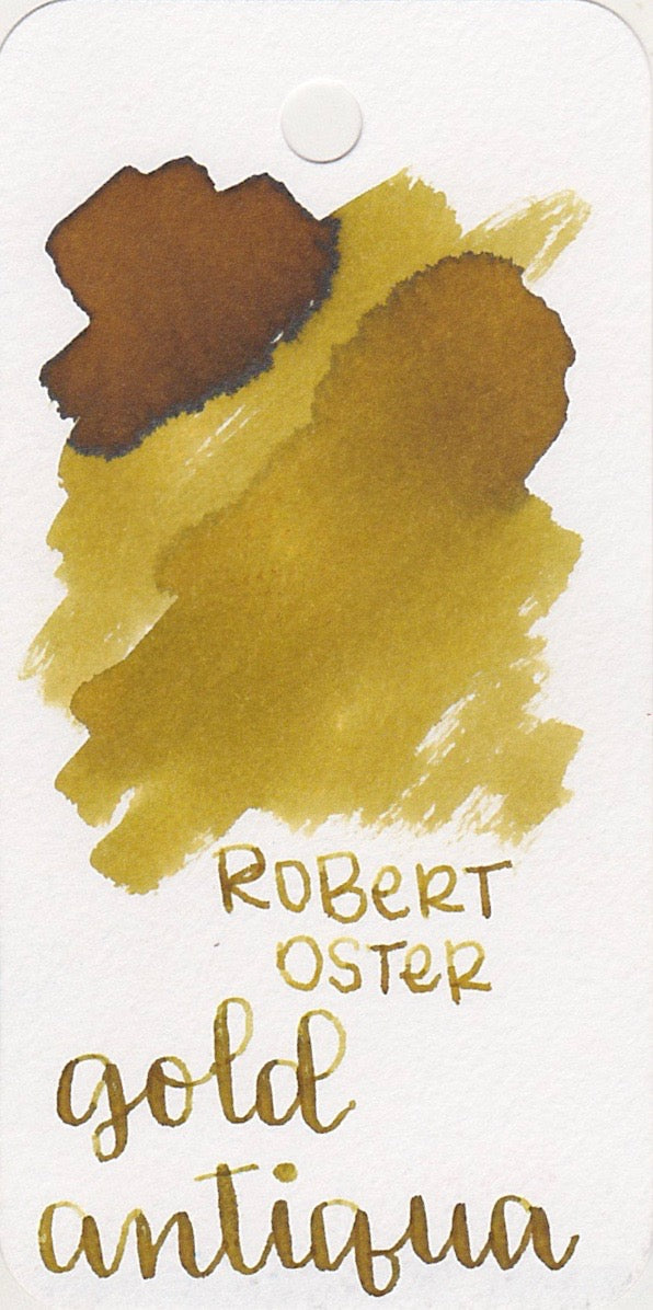 Robert Oster Signature Fountain Pen Ink - Gold Antiqua