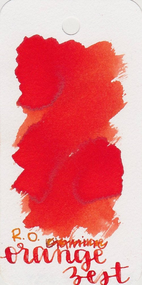 Robert Oster Signature Fountain Pen Ink - Orange Zest