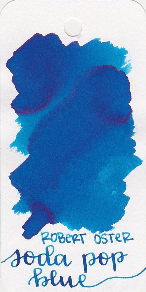 Robert Oster Signature Fountain Pen Ink - Soda Pop Blue