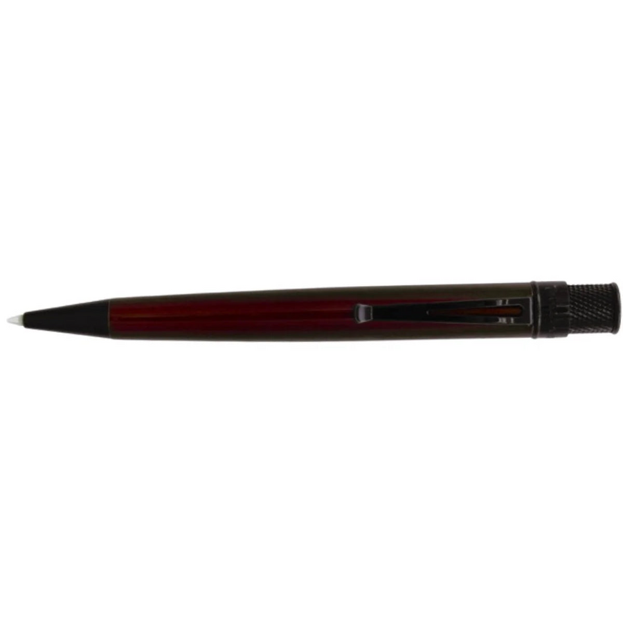 Retro 51 Tornado Black Cherry with Stealth Accents Rollerball Pen