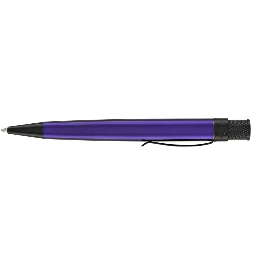 Retro 51 Tornado Midnight Purple with Stealth Accents Rollerball Pen