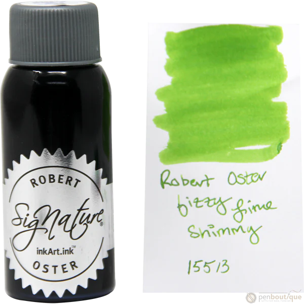 Robert Oster Signature Shake 'n' Shimmy Art Ink - Fizzy Lime