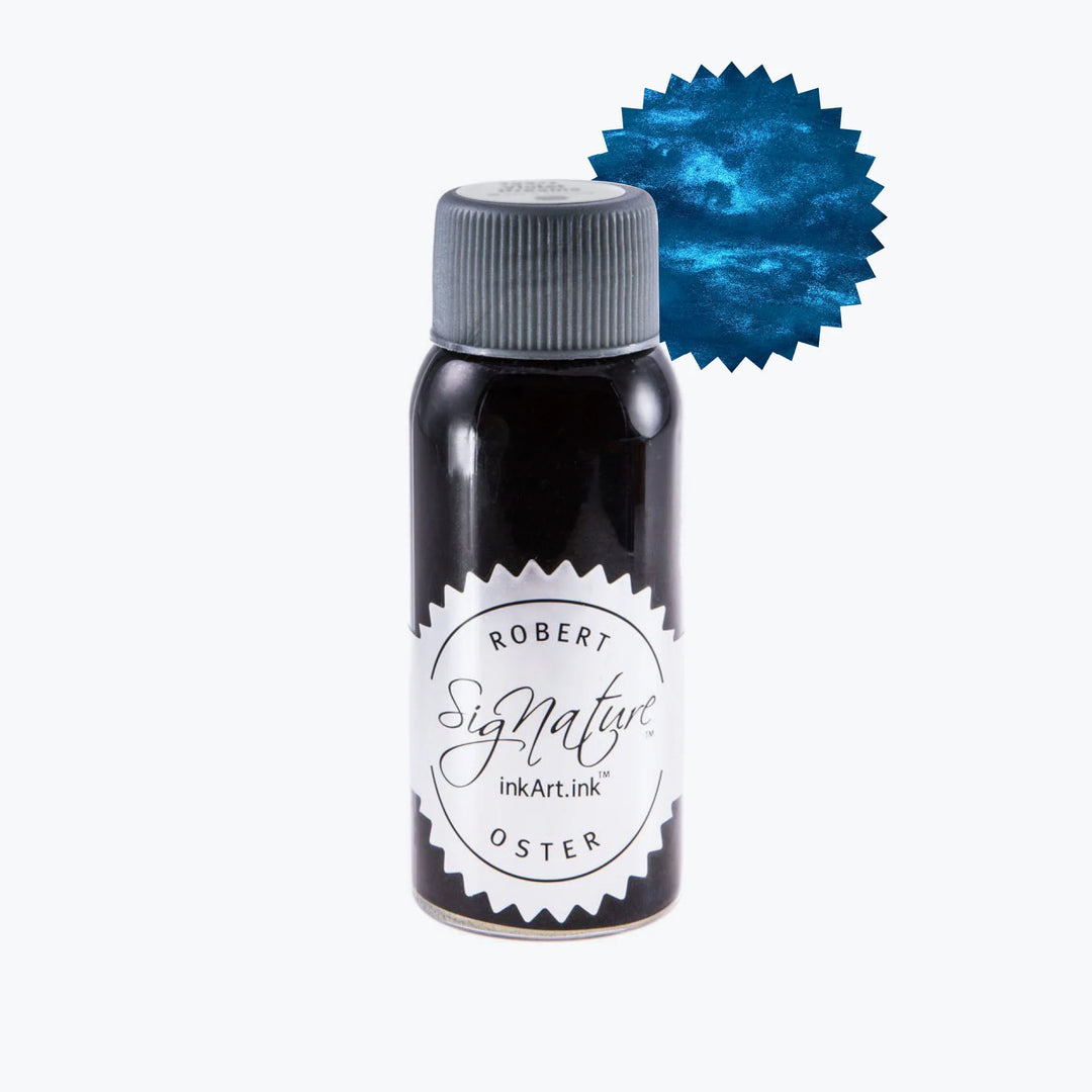 Robert Oster Signature Shake 'n' Shimmy Art Ink - Blue Moon