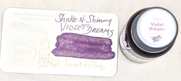 Robert Oster Signature Shake 'n' Shimmy Art Ink - Violet Dreams