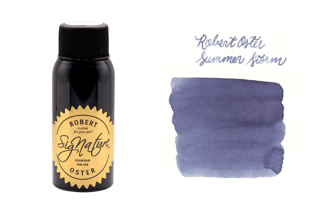 Robert Oster Signature Fountain Pen Ink - Summer Storm