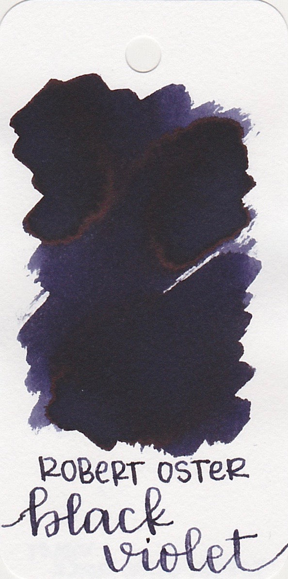 Robert Oster Signature Fountain Pen Ink - Black Violet