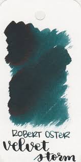 Robert Oster Signature Shake 'n' Shimmy Art Ink - Blue Velvet Storm