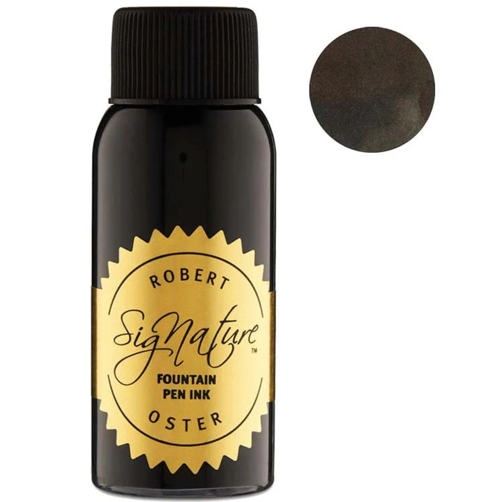 Robert Oster Signature Fountain Pen Ink - Majestic Black