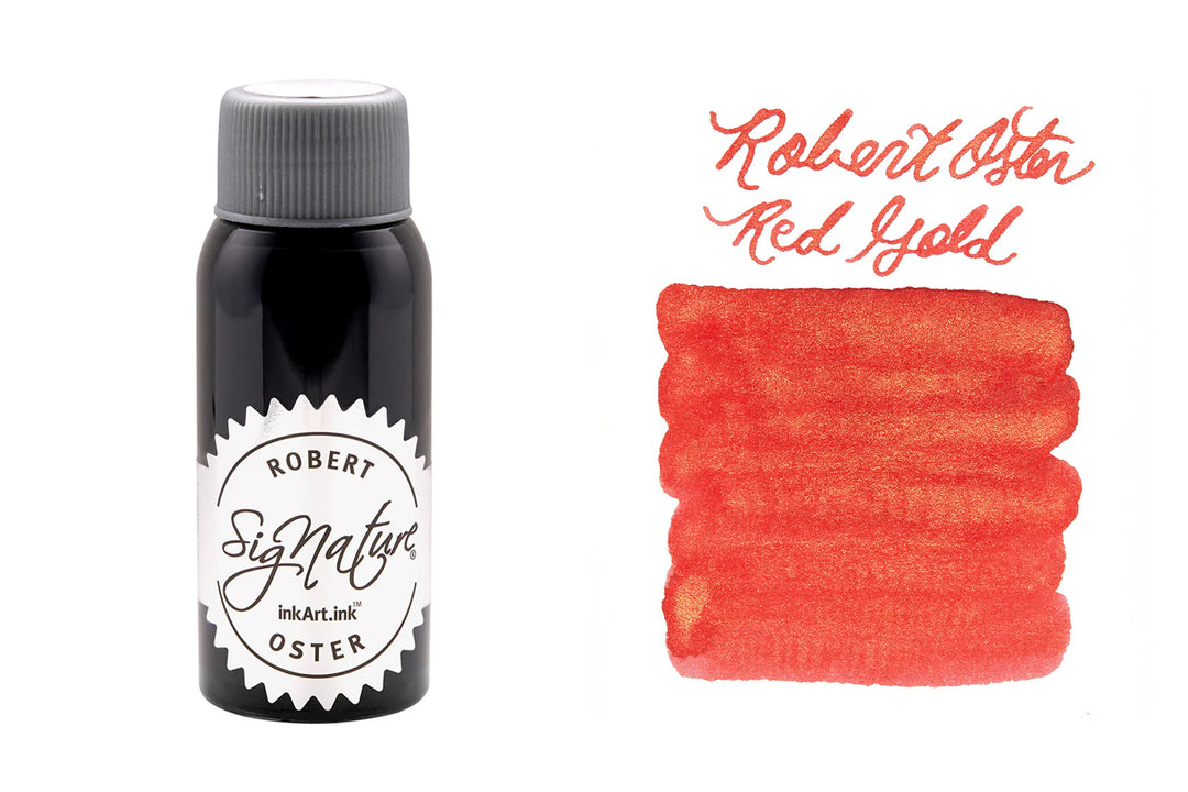 Robert Oster Signature Shake 'n' Shimmy Art Ink - Red Gold