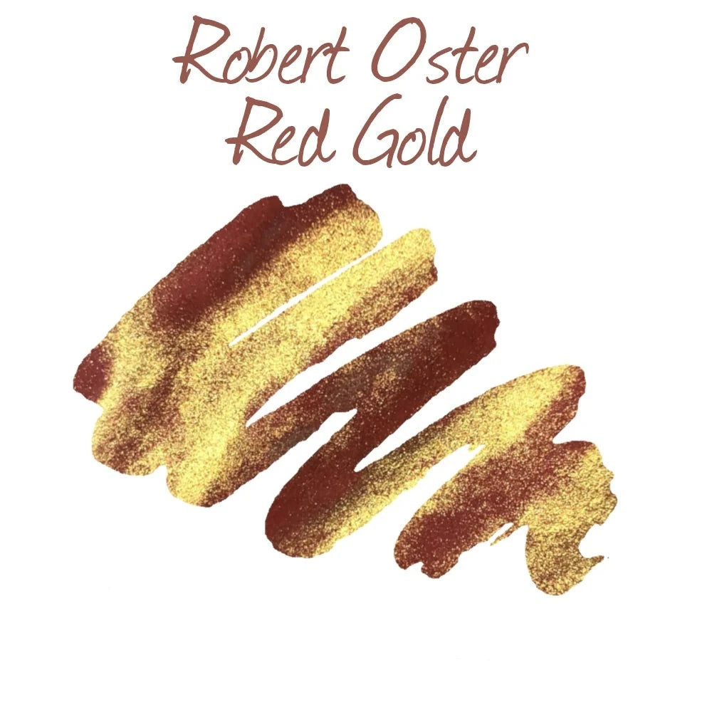 Robert Oster Signature Shake 'n' Shimmy Art Ink - Red Gold