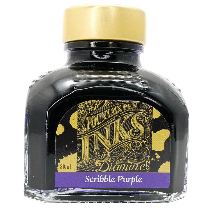 Diamine Fountain Pen Ink 80ml - Scribble Purple