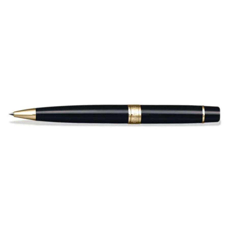 Sheaffer 300 Glossy Black Gold Trim Ballpoint Pen