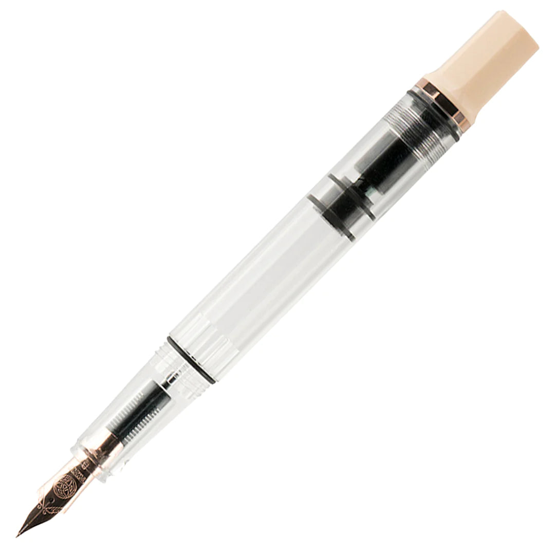 TWSBI ECO Creme with Rose Gold Fountain Pen