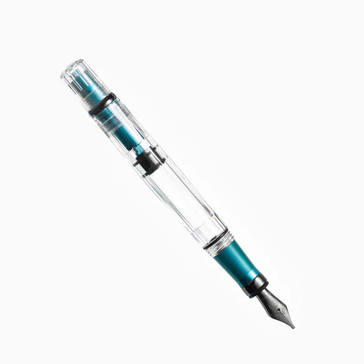 TWSBI Diamond 580 AL R - Caribbean with Onyx - Fountain Pen