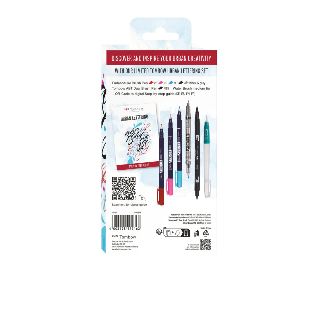 Tombow Urban Lettering Set