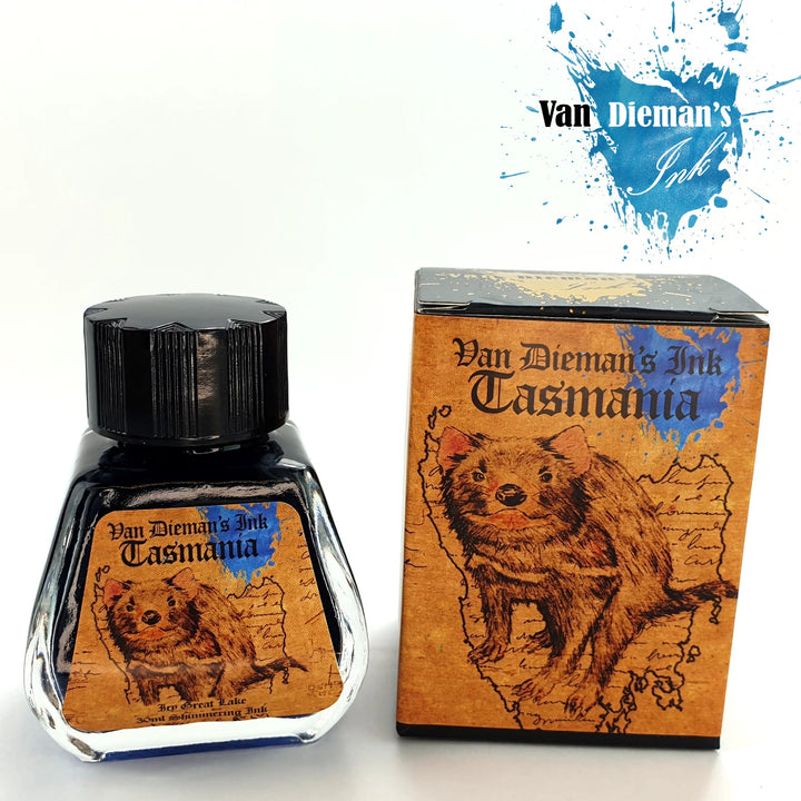 Van Dieman's Tasmania - Icy Great Lake - Shimmering Fountain Pen Ink