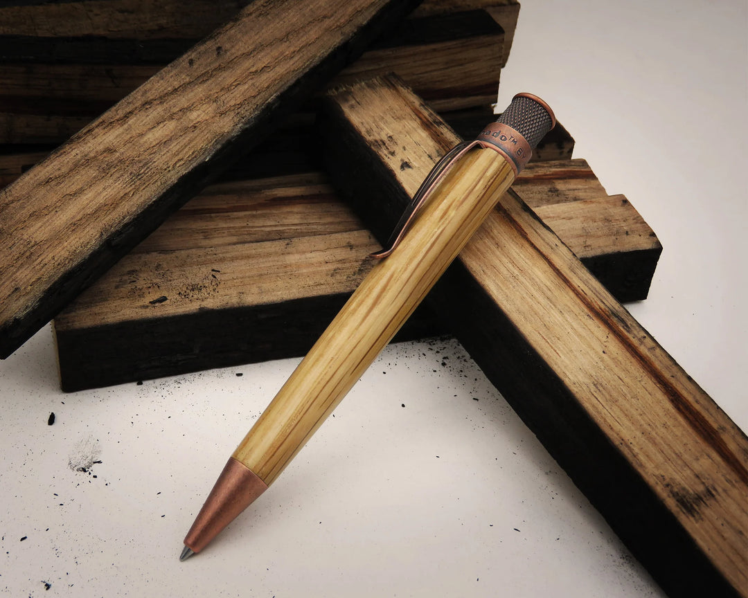 Retro 51 Tornado Woodworks - Bourbon Barrel Rollerball Pen