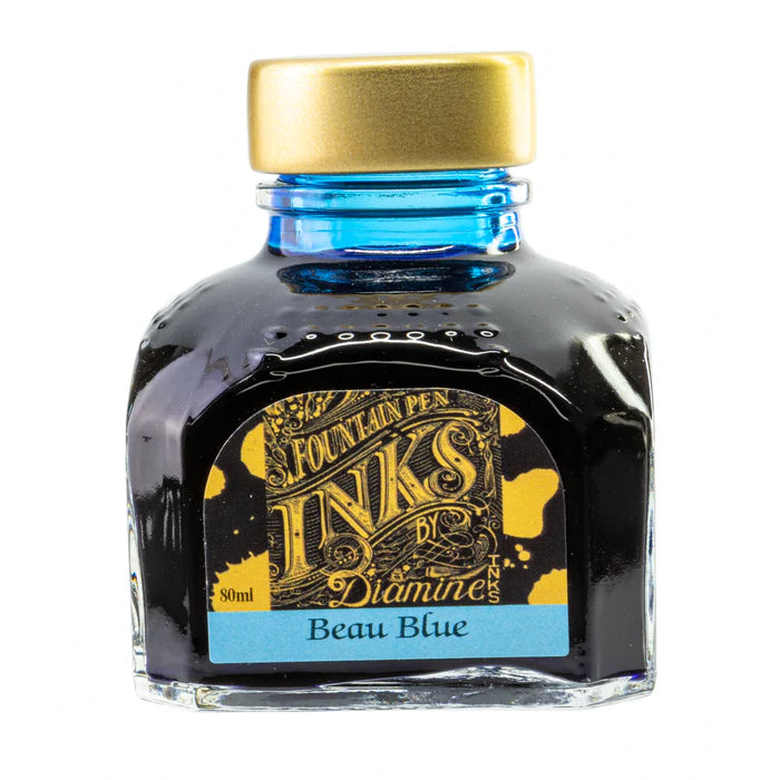 Diamine Fountain Pen Ink 80ml - Beau Blue