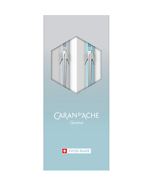 Caran D'Ache 849 & 844 Blue Lagoon Set