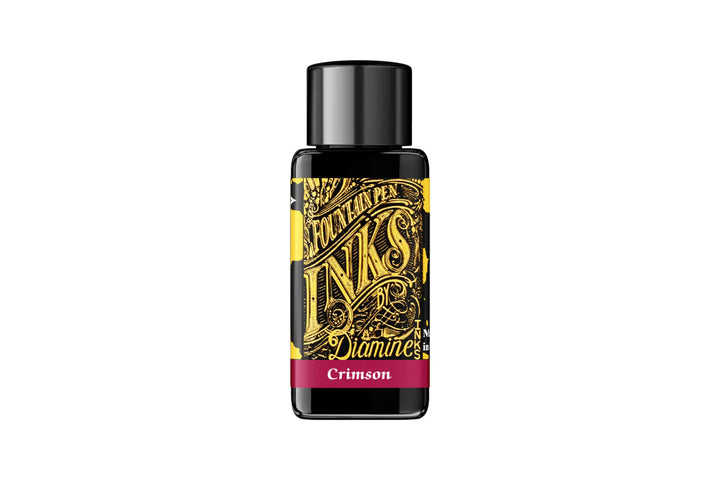 Diamine Fountain Pen Ink Bottle - Crimson