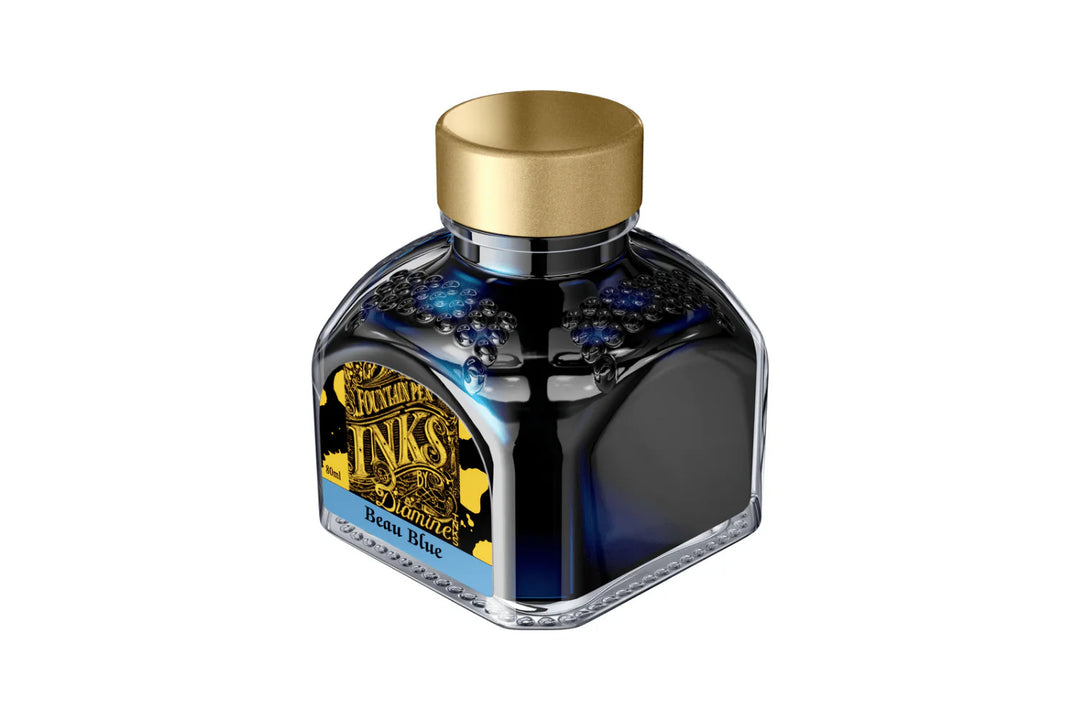 Diamine Fountain Pen Ink 80ml - Beau Blue