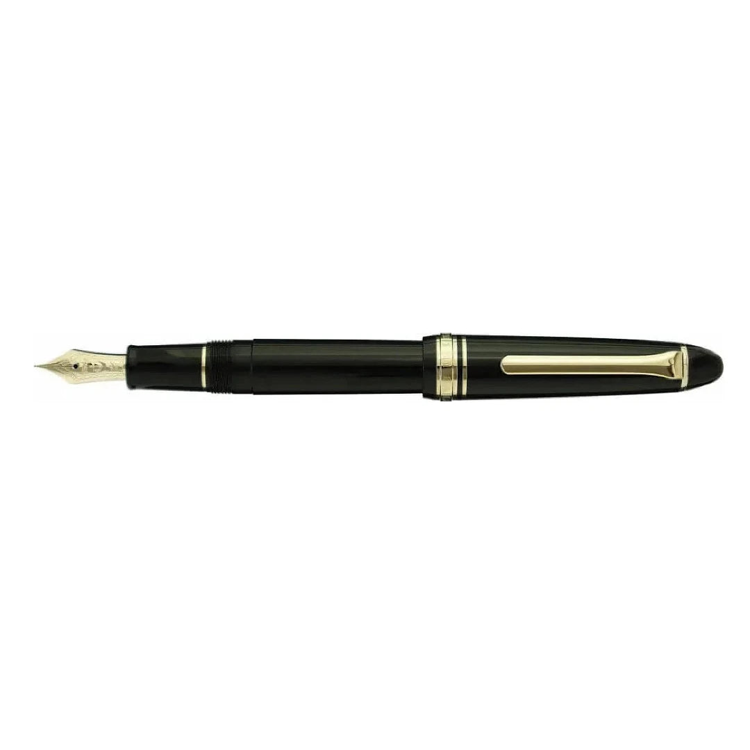 Sailor 1911 Profit Light Fountain Pen - Black with Gold Trim