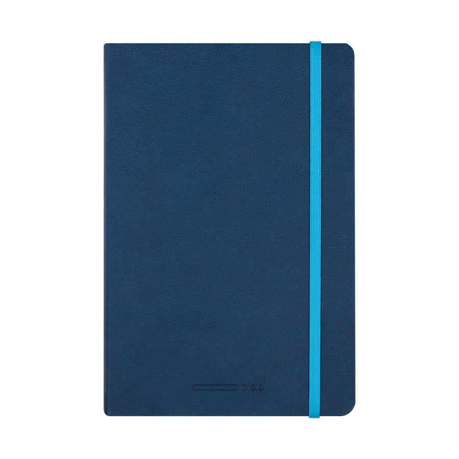 Endless Recorder Deep Ocean Notebook A5 Blank - Blue