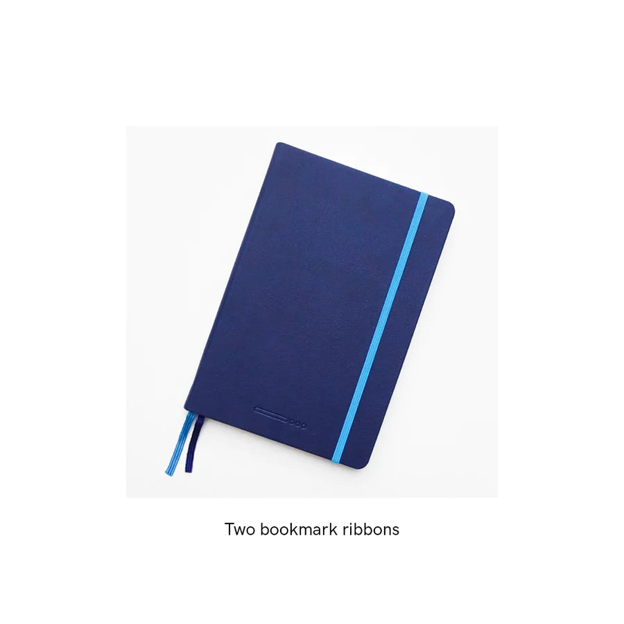 Endless Recorder Deep Ocean Notebook A5 Blank - Blue