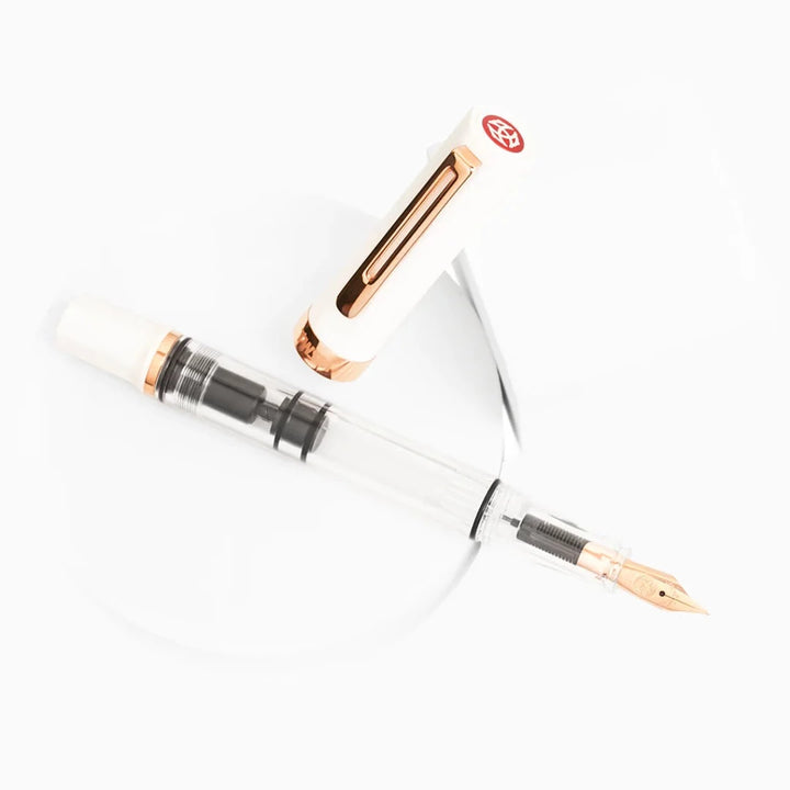 TWSBI ECO Fountain Pen White RoseGold