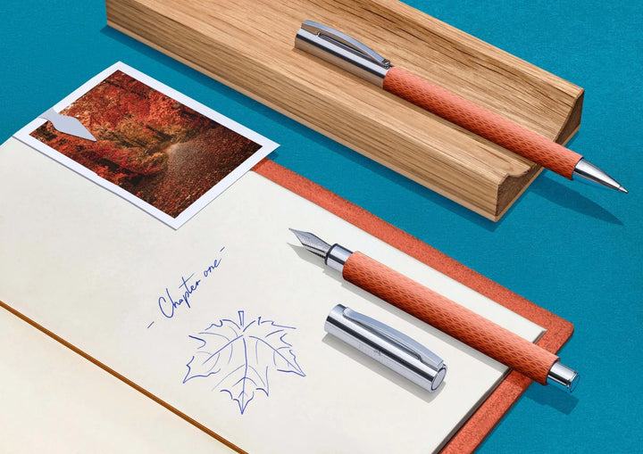 Faber-Castell Ambition OpArt Autumn Leaves Fountain Pen