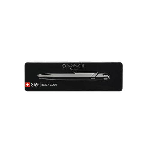 Caran d'Ache 849 Black Code Ballpoint Pen